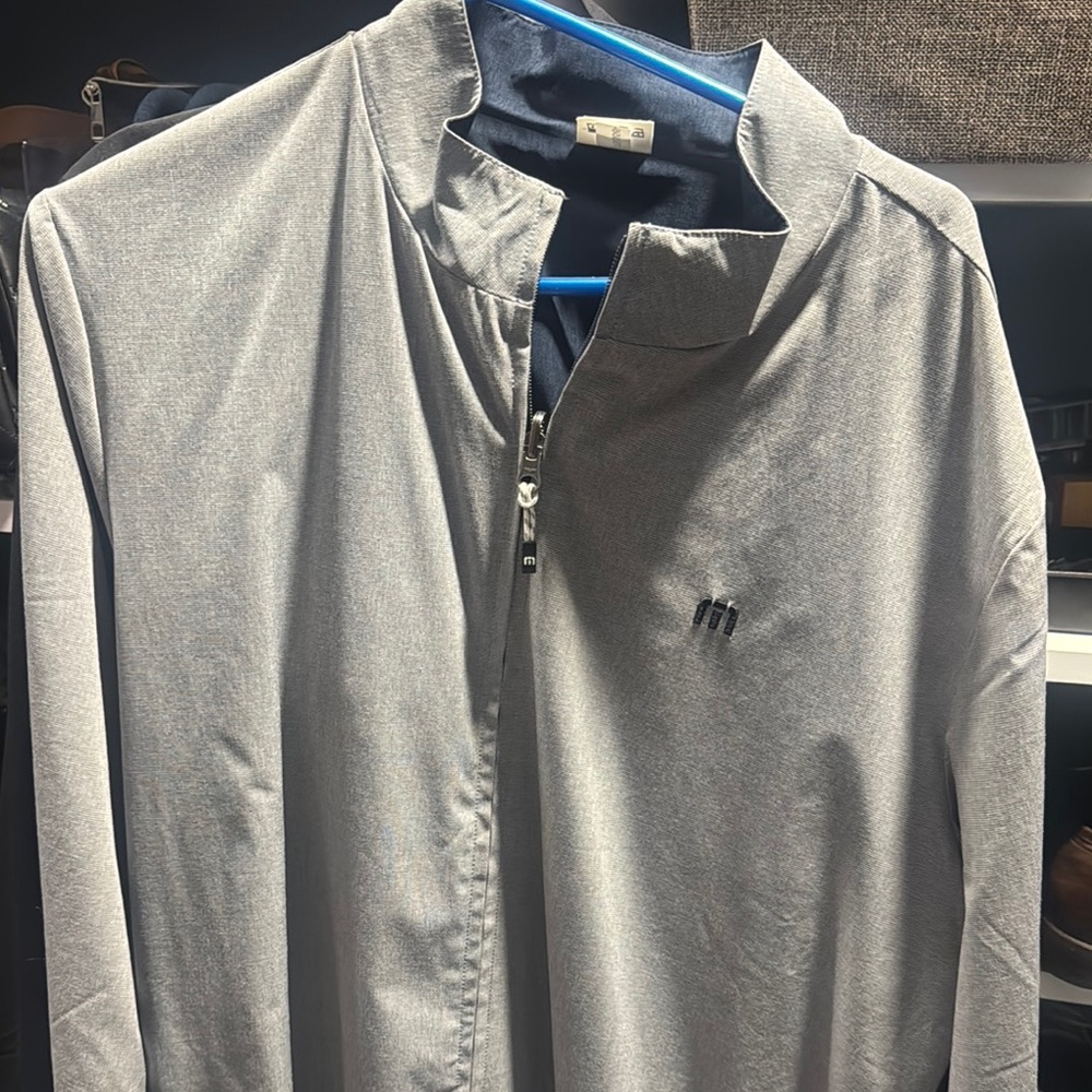 Men's Gray Quarter-Zip Pullover
